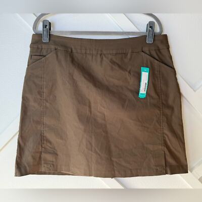 NWT Stitch Fix Tribal Remington Slit Pocket Skort Brown Size 16W Plus Size