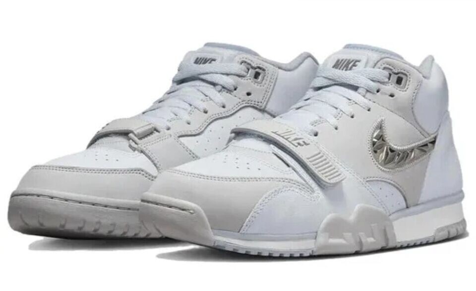 Nike Air Trainer 1 SB LVIII Pure Platinum/Metallic Silver Nike Air Trainer 1 SB LVIII Pure Platinum/Metallic Silver
