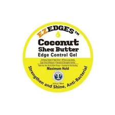 EZ EDGES EDGE CONTROL HAIR GEL 5.3 oz (Choose: Coconut / Argan / Black Castor)