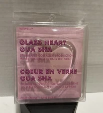 Wewell Glass Heart Stone - Stimulates Collagen Production