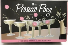 TALKING TABLES  Prosecco Pong Drinking Game /Adults Fun Party Game NIB