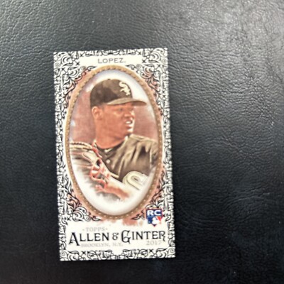 B39a Allen And GINTEr Mini 2017 Topps #339 Ronaldo Lopez Chicago White Sox Black