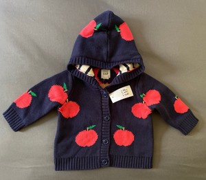 baby girl navy cardigan