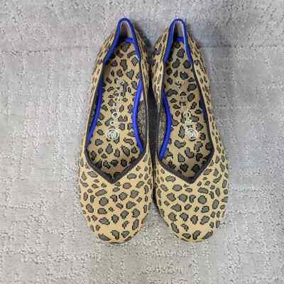 Rothy's The Flat Spotted Slip On Ballet Shoes Women's Size US 7.5, 10