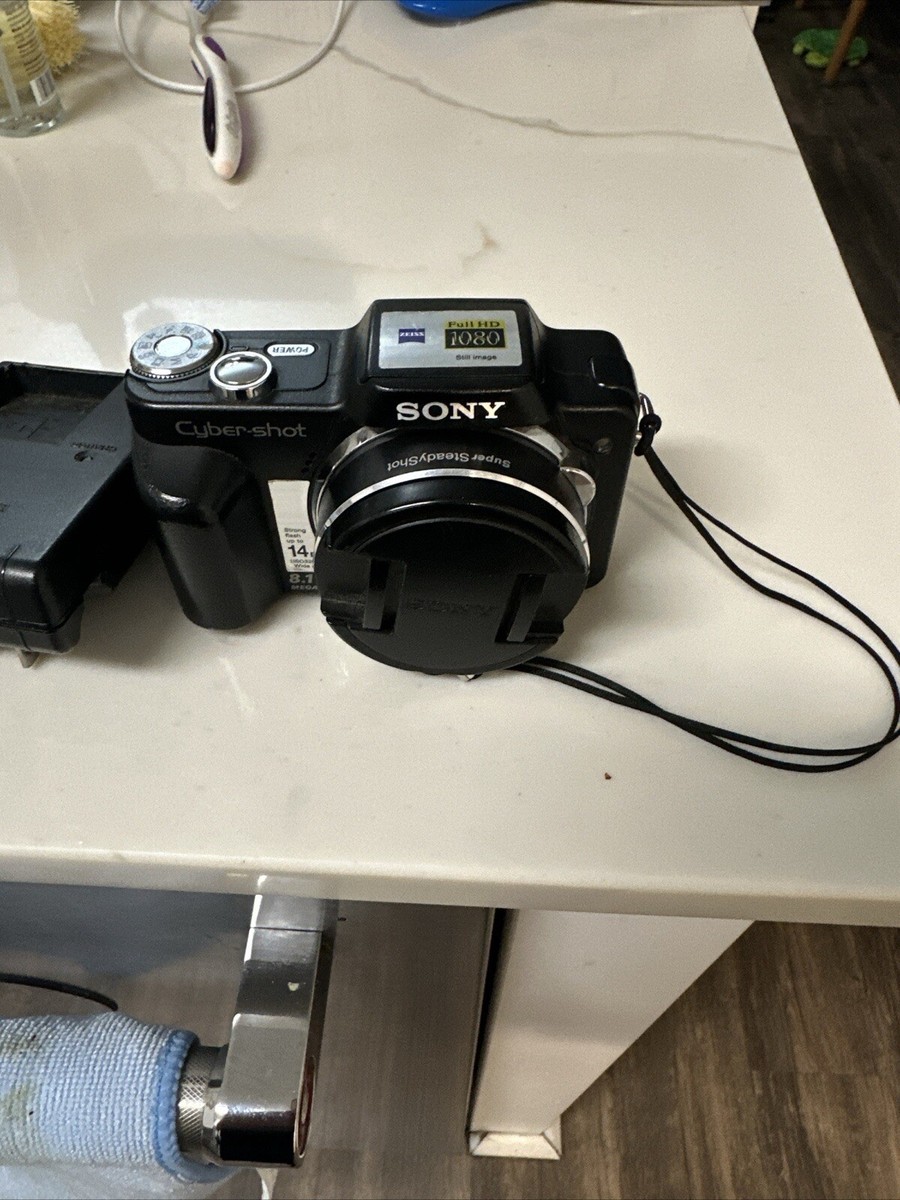 Sony Cyber-shot DSC-H3 8.1MP Digital Camera - Black 27242713390| eBay
