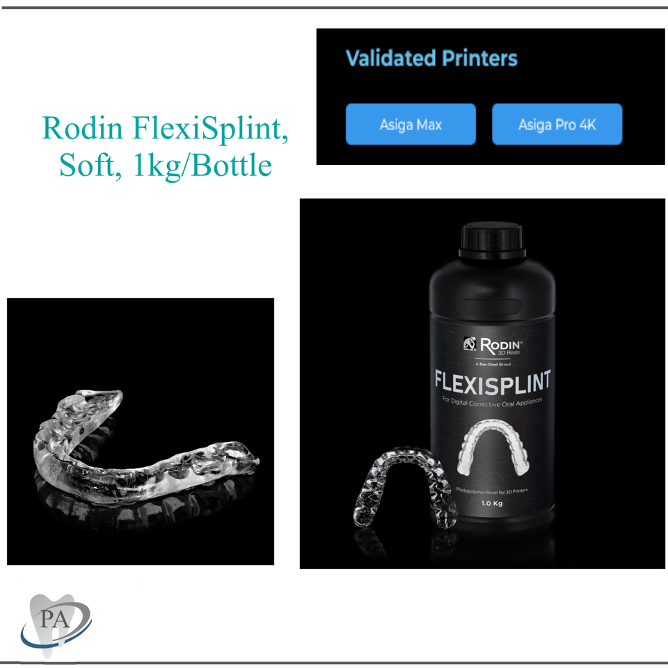3D Rodin Resin Printing Materials, Denture Base, Clear Bite Splint ...
