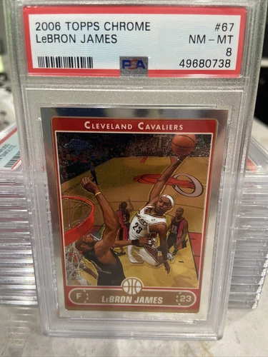 LeBron James 2006 Topps Chrome LeBron James #67