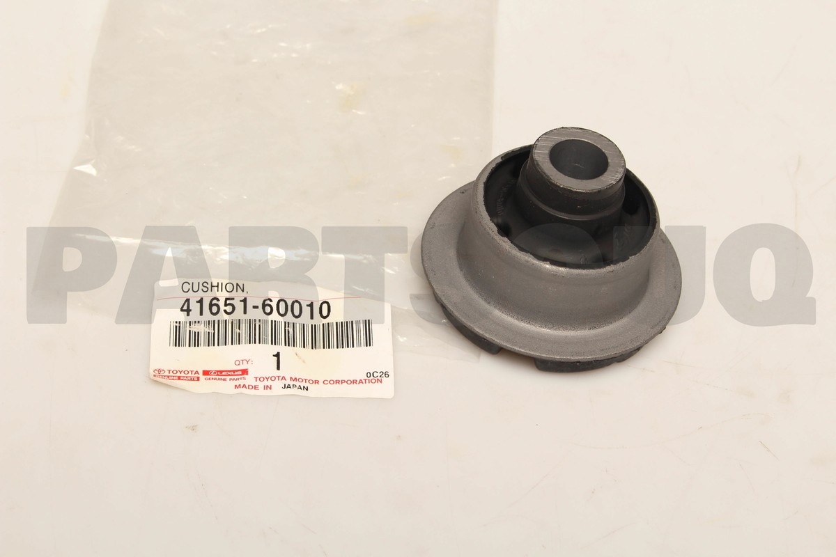 4165160010 Genuine Toyota CUSHION, FRONT DIFFERENTIAL MOUNT, NO.1