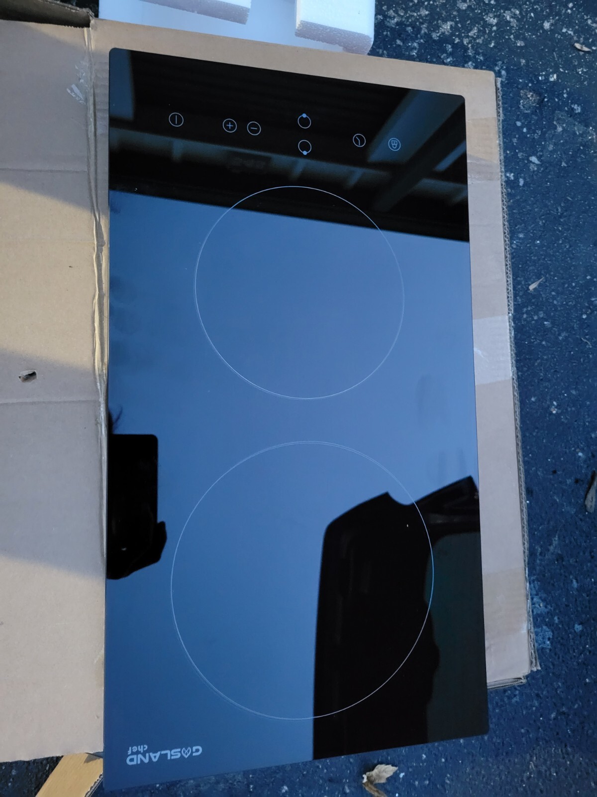 Gasland Chef CH30BF 12” 2 Burner Electric Ceramic Cooktop Glass 9 Touch Levels eBay