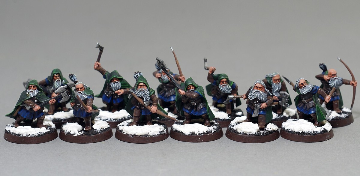 Dwarf Rangers #1 Pro Painted Lotr lord of the rings moria | eBay