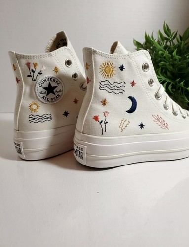 NIB NEW Women\u0026#039;s CONVERSE Chuck Star It\u0026#039;s Okay To Wander Platform  Shoes 571086C | eBay