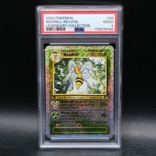 NEWLY GRADED PSA 2 Beedrill Legendary Coll Pokemon Reverse 2002 20/110 on eBay