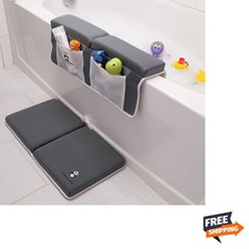 Durable Foam Baby Bath Kneeler Set - Non-Slip Elbow Rest Pad for Safe Bathtime