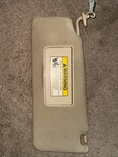 2007-2012 Acura RDX Sun Visor Left Driver Side Cloth OEM Tan ORIGINAL