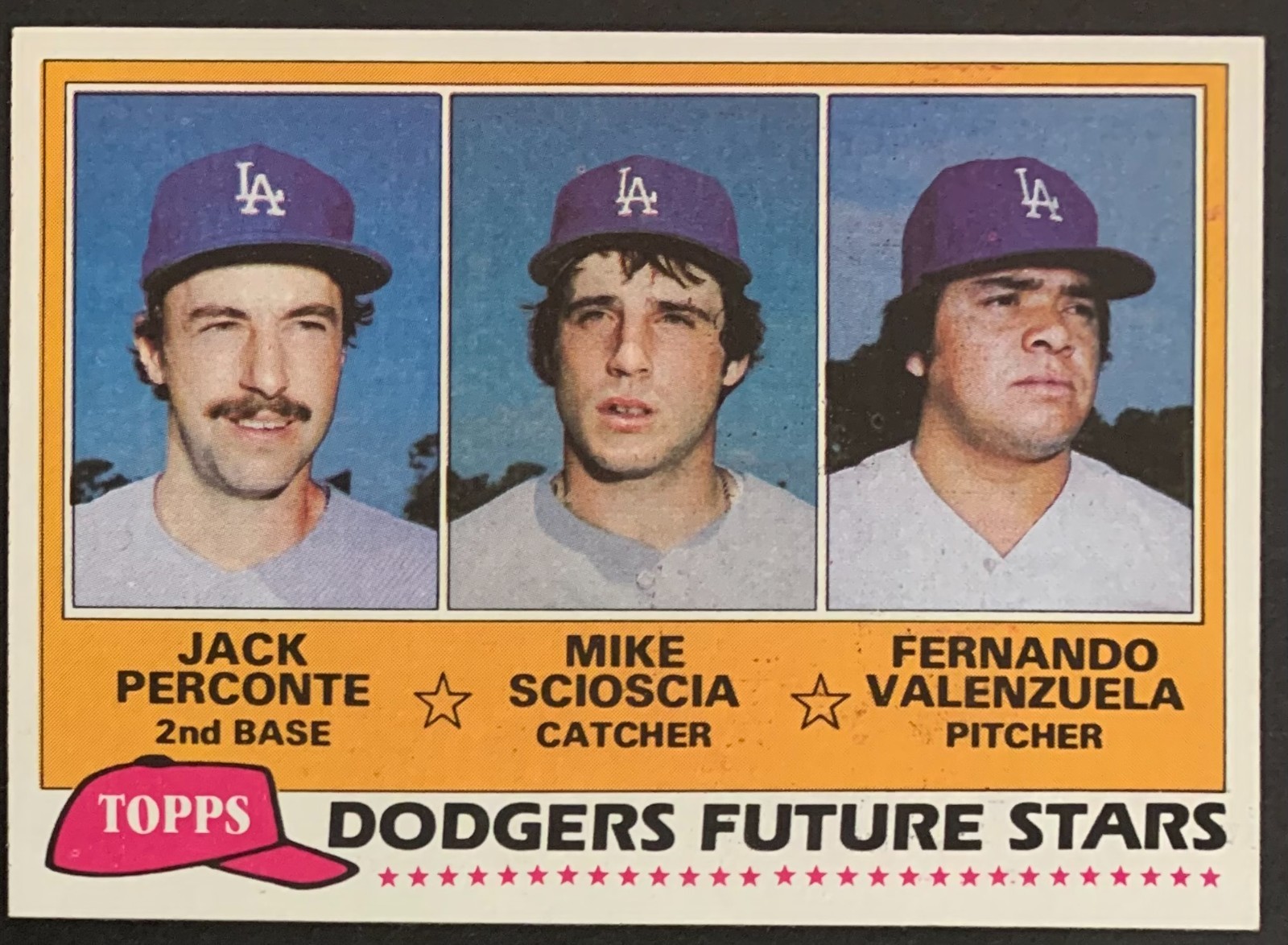 1981 Topps Baseball - #302 Dodgers Future Stars - Fernando Valenzuela RC ++