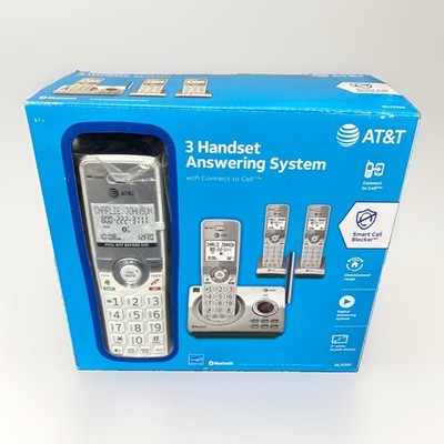 AT&T 3-Handset Answering System with Connect to Cell DL72350