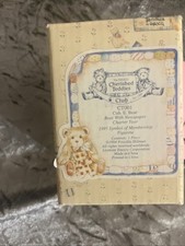 Rare 1999 Cherished Teddies Cub-e Club Figurine: Rose CT001