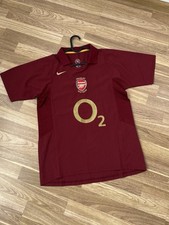 Thierry Henry Arsenal 2005/2006 Highbury Jersey - Retro Jersey - Mens size M
