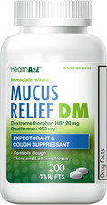   Mucus Relief DM  Dextromethorphan Hbr 20Mg  Guaifenesin 400Mg  Cough, Immed