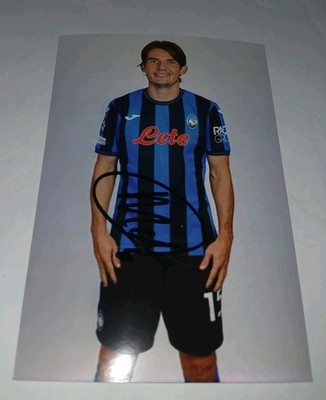 Signiertes Foto Marten De Roon Atalanta Bergamo NEU 