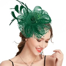 Fascinators for Women, Derby Hats for Lady Tea Party Tea Party Hat for Church...