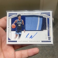 2020 National Treasures Collegiate College Materials Signatures Saddiq Bey /35