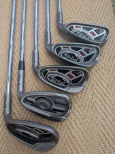 Ping G15/G Partial Iron Set / 5 7 9 PW SW / Black Dot / Steel Shafts