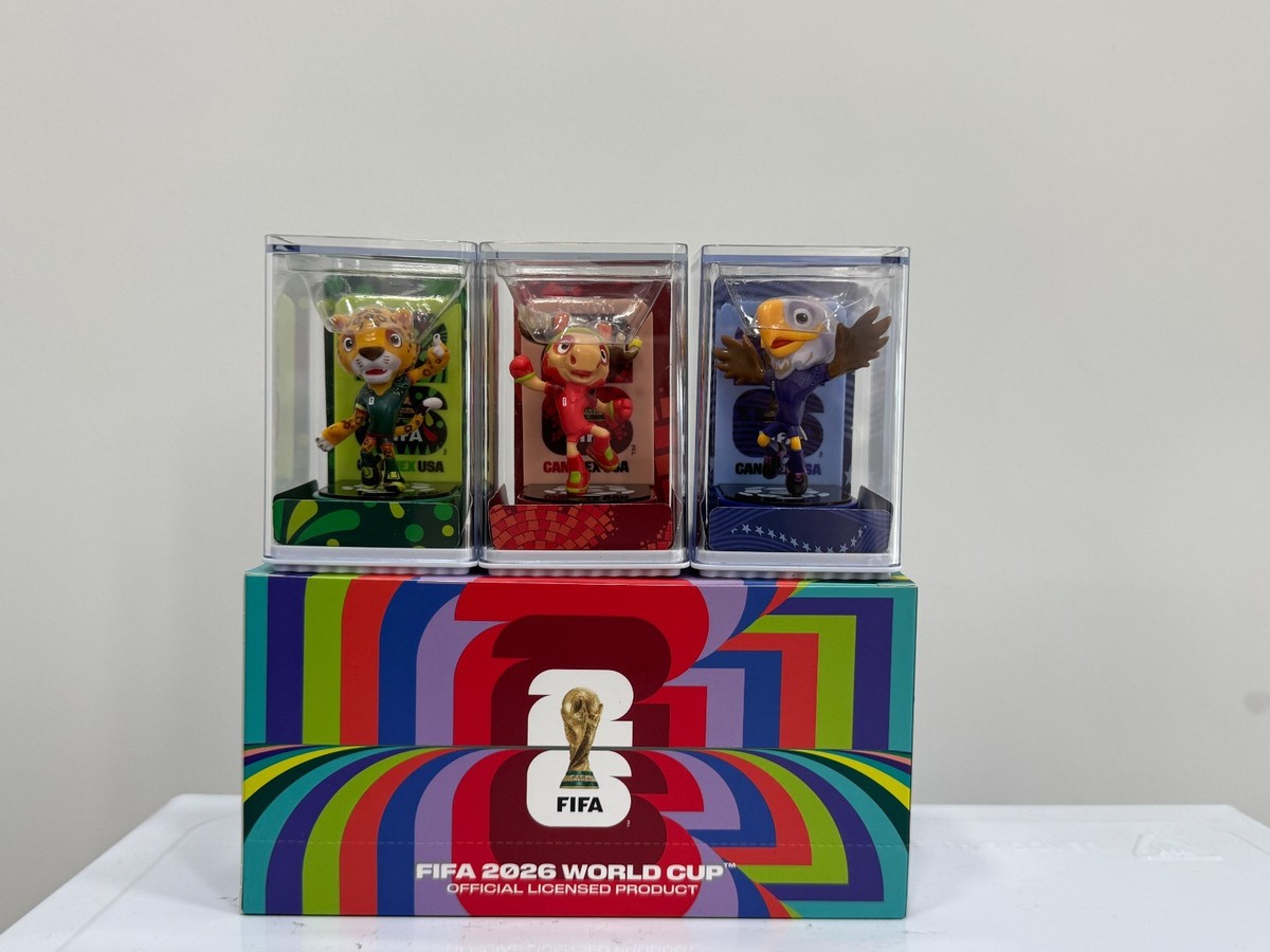 FIFA World Cup 2026 Mascot CAN Maple , MEX Zayu & USA Clutch