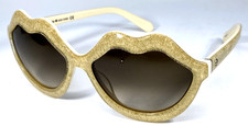KATE SPADE NEW YORK  SEANNA  White/Gold Sunglasses 59-16-135