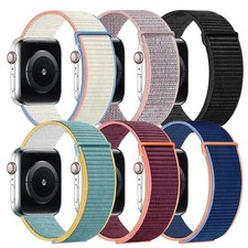Nylon Sport Strap Compatible With Apple Watch Series 11 10 9 8 7 6 5 SE 38-49mm