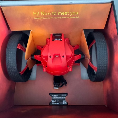 Parrot MiniDrones Jumping Night Drone Marshall (Red) Open Box. Kids drone/toy