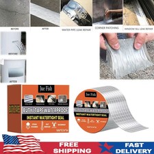 Aluminum Foil Butyl Tape Seal Rubber Patch Leak RV Repair Roof Waterproof Tape
