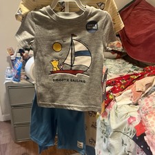 Two Piece Winnie The Pooh Pj Set Size 12 Months New With Tag