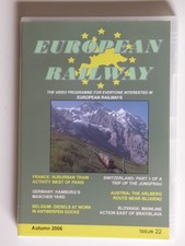 EUROPEAN RAILWAY Issue 22 Autumn 2006 DVD - Lineside Productions