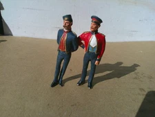 Errol John similar Stadden, British officer camp dress, studio painted 54mm lead