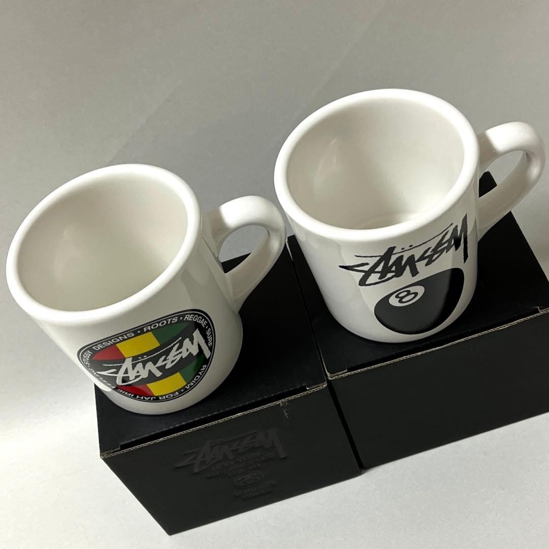 MarleyCoffee Stussy ディスプレイ インテリア雑貨 2つセット STUSSY Mug Set of 2 - Stussy Chapter Commemorative Edition ② | eBay