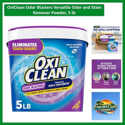 Odor Blasters 5 lb Laundry Powder - All-Natural Stain & Odor Cleaning Solution
