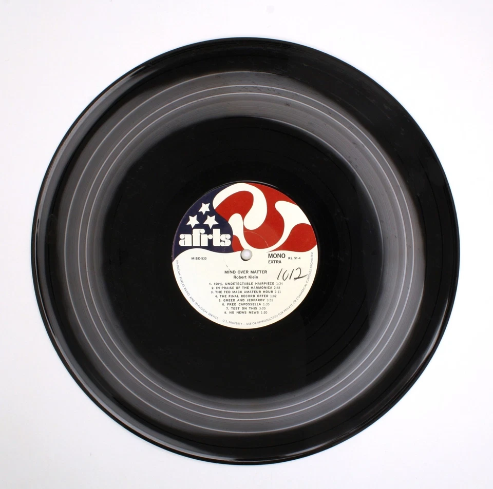 1974 AFRTS Robert Klein Gary Owens Lohman & Barkley Comedy LP Armed Forces Radio - Image 3 of 4