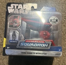 Star Wars Micro Galaxy Squadron Royal Guard Tie Interceptor  0081 Rare 1 15 000