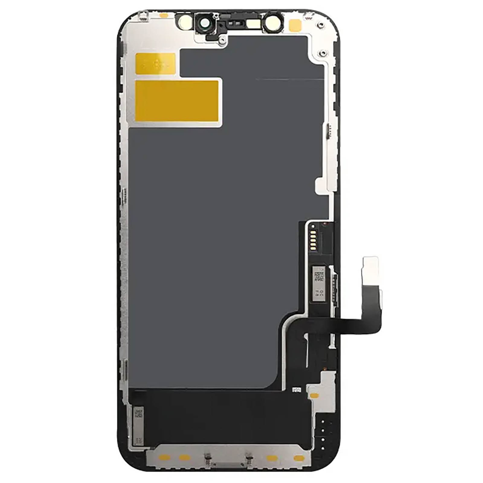 Vitre Tactile iPhone 12 Réparation Écran LCD Cassé Relife Noir