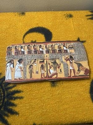 Egyptian Hieroglyphic Weighing Of The Hearts Ceremony Wall Slab Art Gift ￼