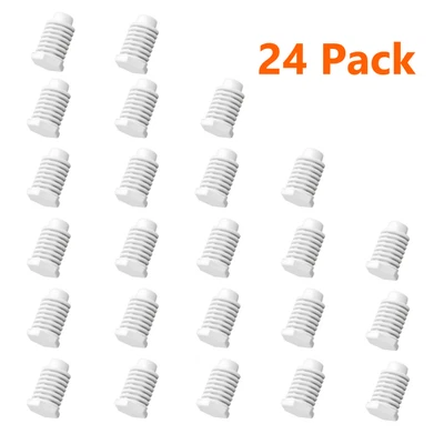 KC-SUPPLIER 24 × 49621 Dryer Leveling Leg Foot Fit For Whirlpool Kenmore AP4295805 PS1609293