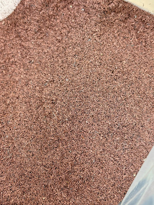 5 lb. 99.9% Pure Copper Shavings Grains Chop Grain Casting Smelting Granulate 5