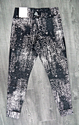 NEU MIT ETIKETT REEBOK DAMEN OS LUX LEGGINGS MITTEL 12/14 FITNESSSTUDIO YOGA LAUFEN SPORT HAI HIIT