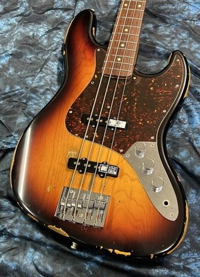 Edwards E-JB-128R/RE 3-Tone Sunburst Used 2005 Alder Body Maple w/Soft Case
