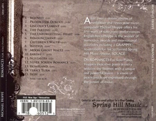 MICHAEL HOPP‚ - ROMANCES FOR SOLO PIANO NEW CD