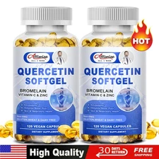 Pure Quercetin 1000mg - 240 Capsules - Supports Cardiovascular Health,Immune