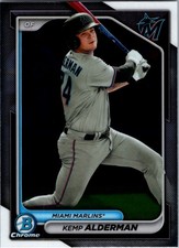 2024 Bowman #BCP-82 Kemp Alderman Chrome Prospects