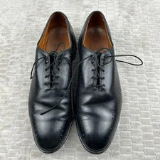 Allen Edmonds 11 D Hastings Oxford Lace Dress Shoes Black Mens #1205