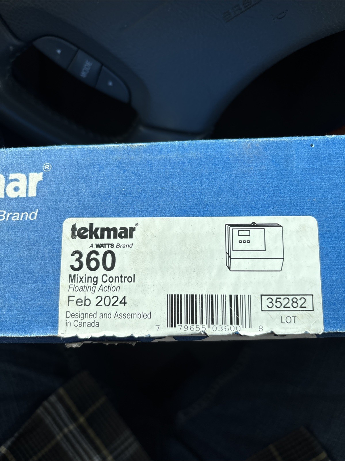 Tekmar 360 Mixing Control With Outdoor & 1 Universal Sensor